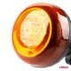 Lampă de avertizare, R65, R10 pin, 18LED, 12/24V, IP56