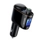 Modulator auto FM, Baseus, 2x USB, Bluetooth, negru