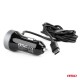 Incarcator Auto, 12/24V, cablu USB tip C + 2 x USB 2.4A