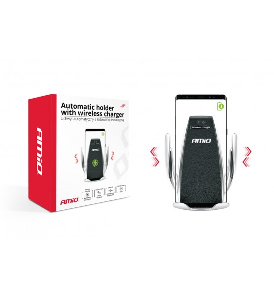 Suport telefon auto, incarcator wireless Suport telefon auto, incarcator wireless