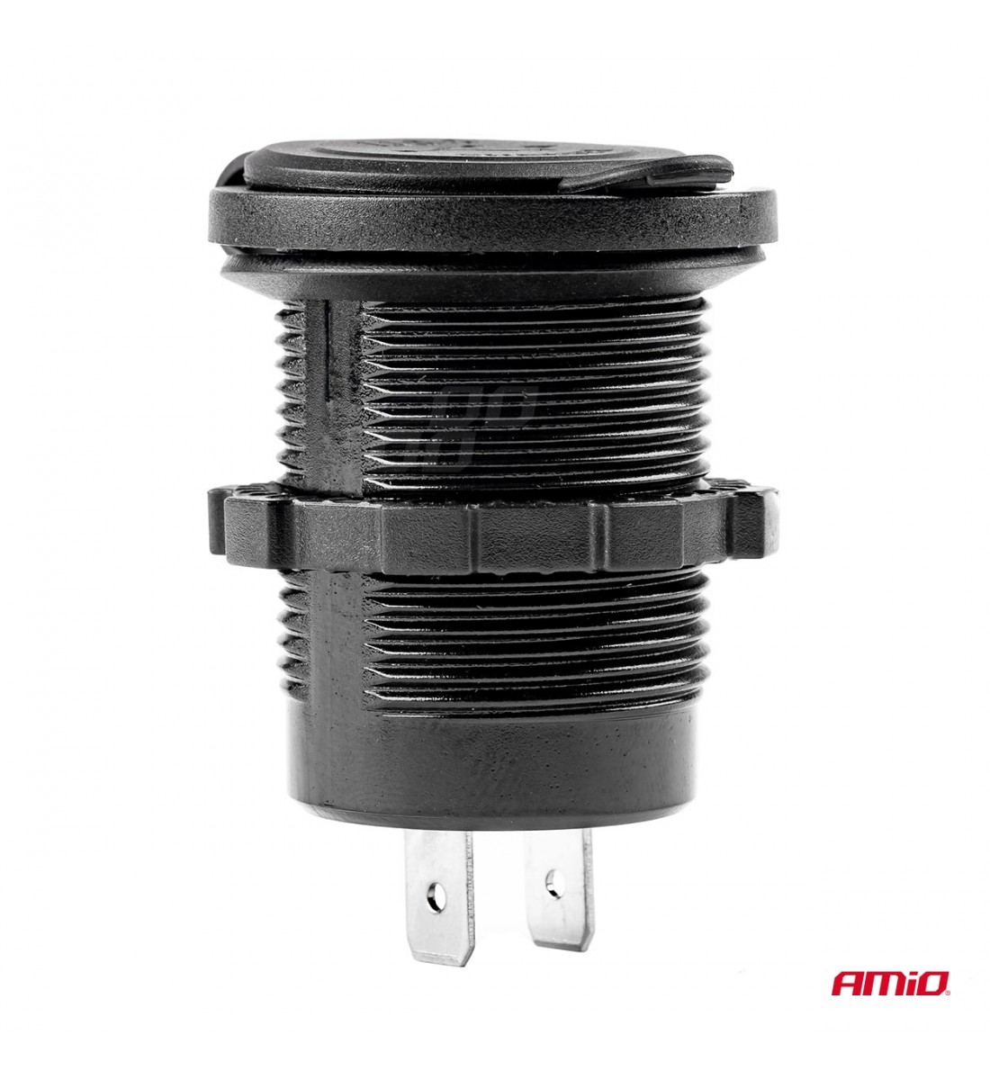 Priză de alimentare, rezistenta la apa, 2 x USB, 12-24V, 3.1A