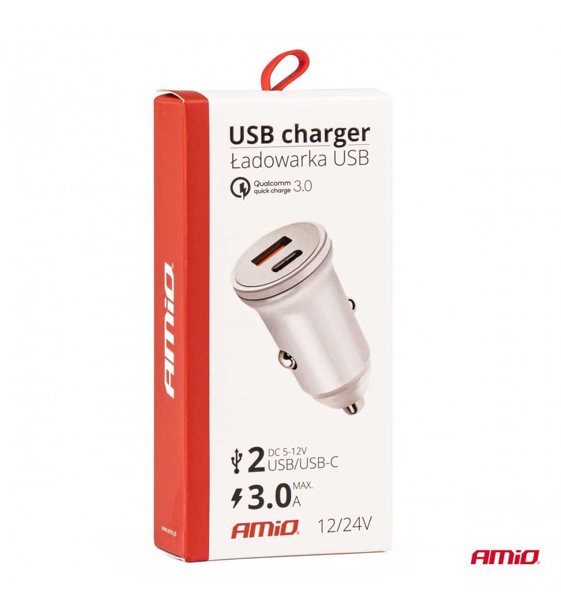 Priză de alimentare, USBC + USB, Fast Charging 20W, 12/24V