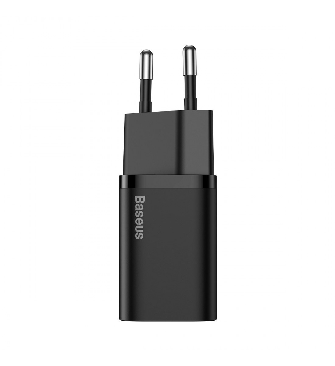 Priză de alimentare, 25W, USB-C, Baseus Mini, cablu USB-C, 100 cm, negru