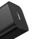 Incarcator priza, Baseus Super Si Quick Charger, 1 x USB C, 20W, negru