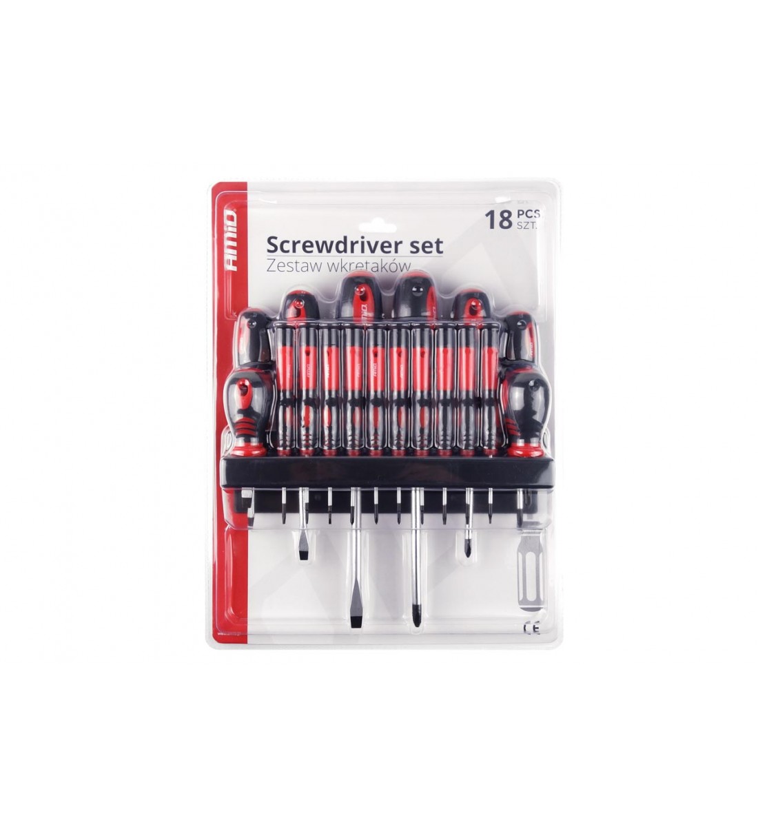 Set de șurubelnițe pentru cârlige CR-V, 18 bucăți