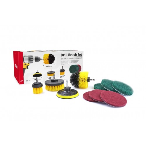 Set de perii de curatare, 10 piese