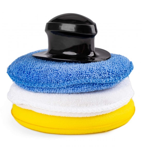 Set de bureti de curatare, diametru 13 cm, 3x125 mm Set de bureti de curatare, diametru 13 cm, 3x125 mm