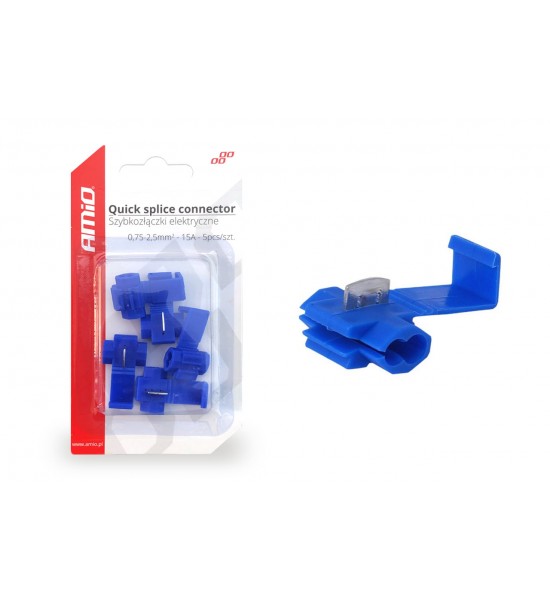 Conectori electrici rapizi, 0.75-2.5mm2, 15A, 5 buc Conectori electrici rapizi, 0.75-2.5mm2, 15A, 5 buc