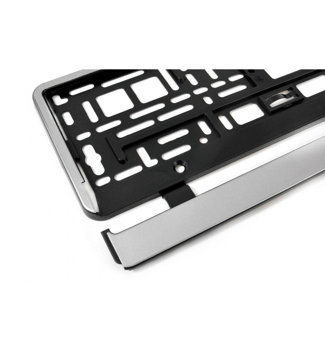 Suport numar,cu marginea argintie, 53 x 13 cm