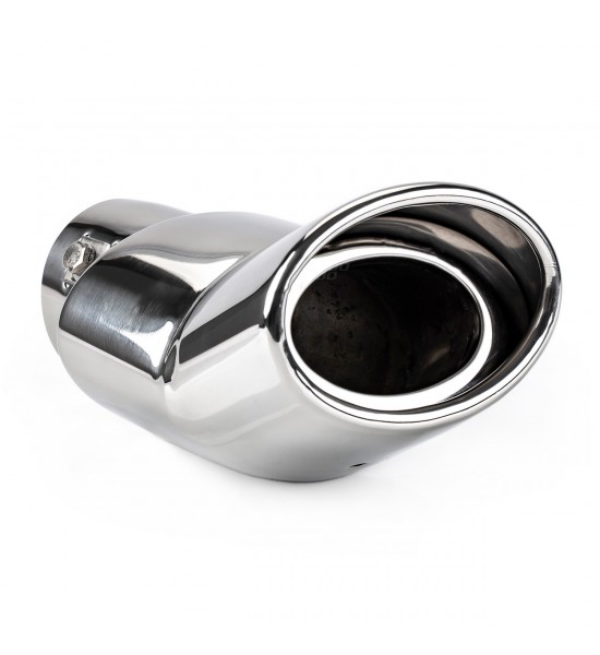 Ornament toba eșapament, universal, oțel inoxidabil, cromat, 35 - 46 mm