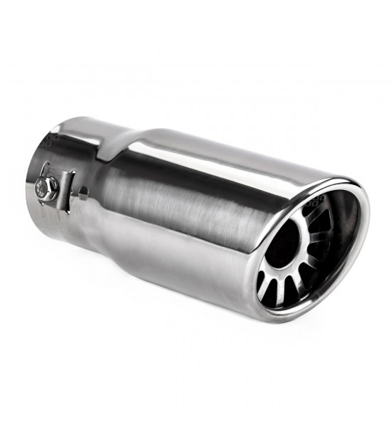 Ornament toba eșapament, universal, oțel inoxidabil, cromat, 32 - 44 mm