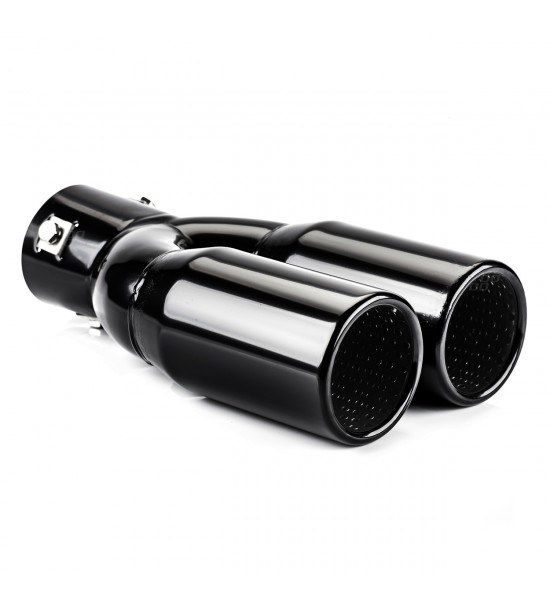 Ornament toba eșapament, universal, oțel inoxidabil, negru, 35 - 50 mm