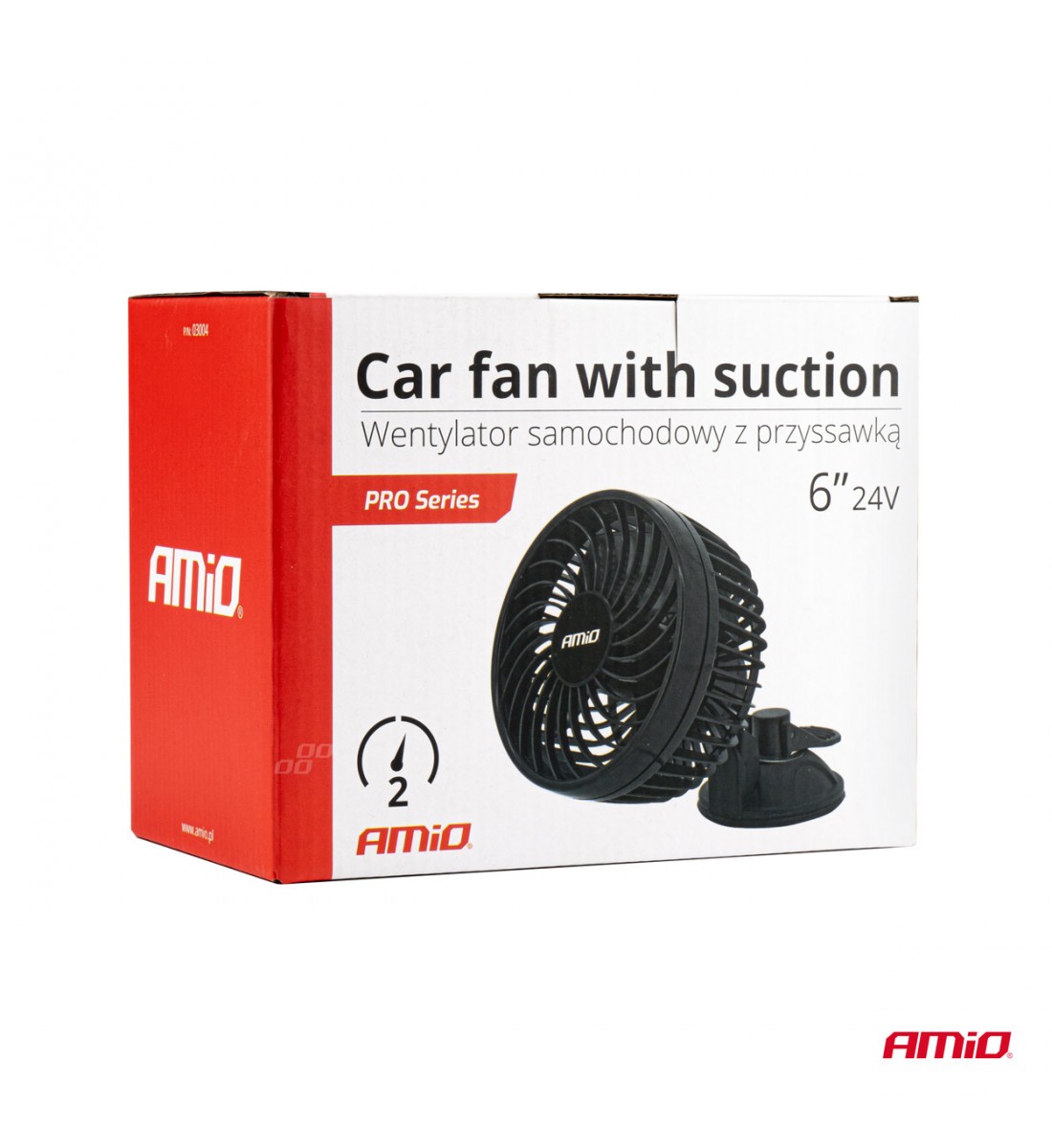Ventilator auto cu aspiratie 6" 24V Ventilator auto cu aspiratie 6" 24V