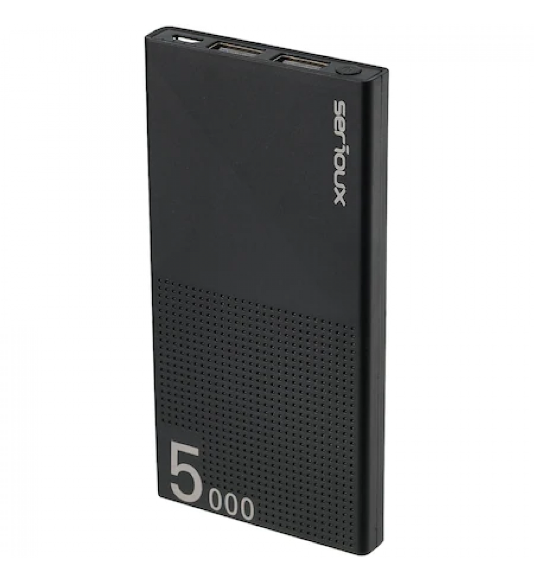 Acumulator extern Serioux, 5000mAh, Negru