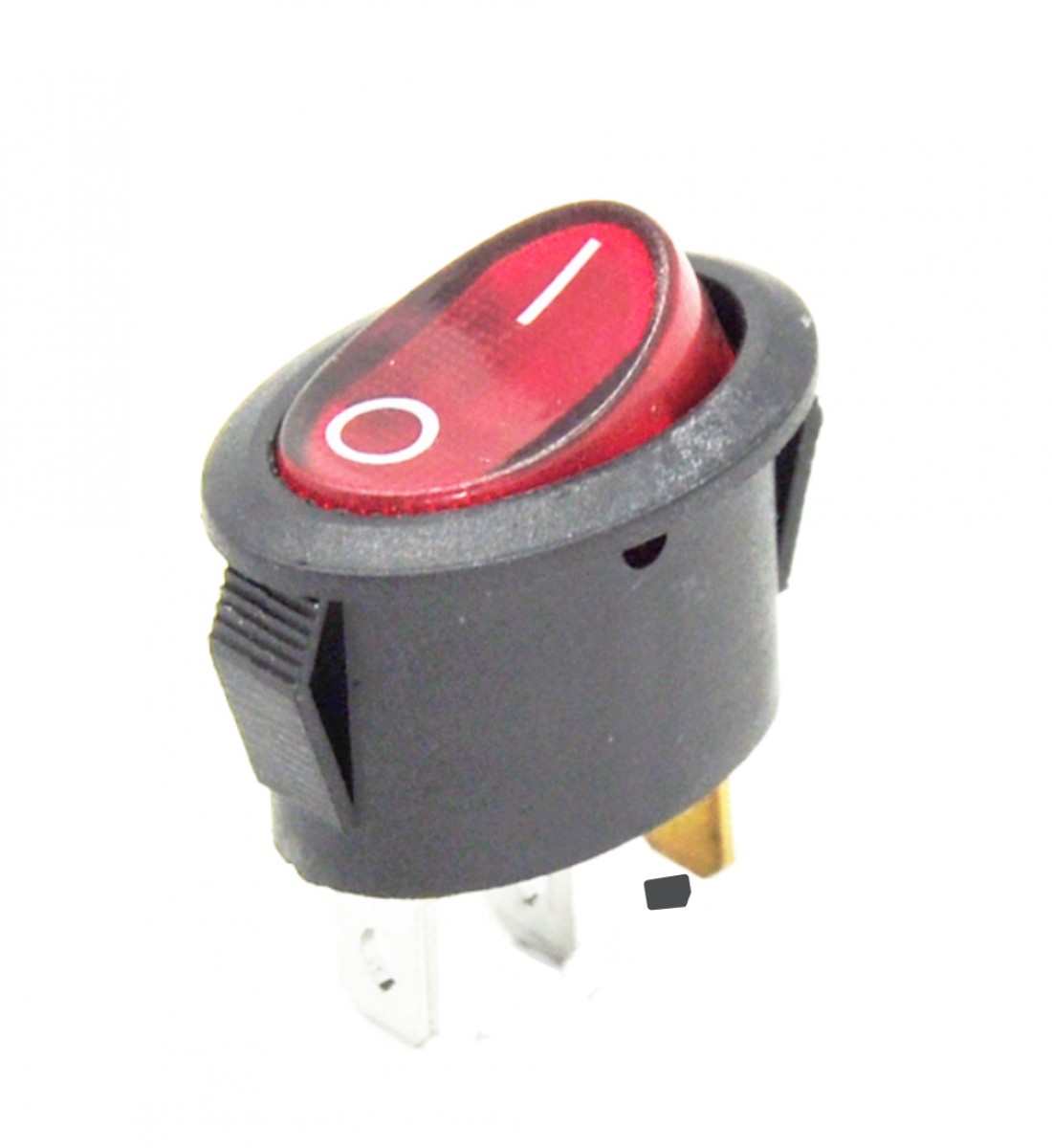 Intrerupator oval, led, on/off, 6A la 250V Intrerupator oval, led, on/off, 6A la 250V