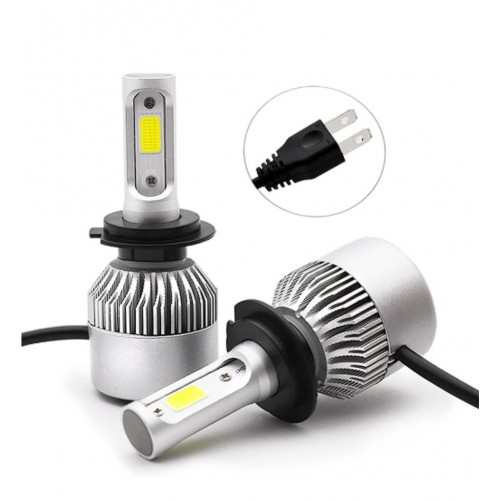 LED auto, H7-S2, 72w, 6000k, 12-24v-2buc/set