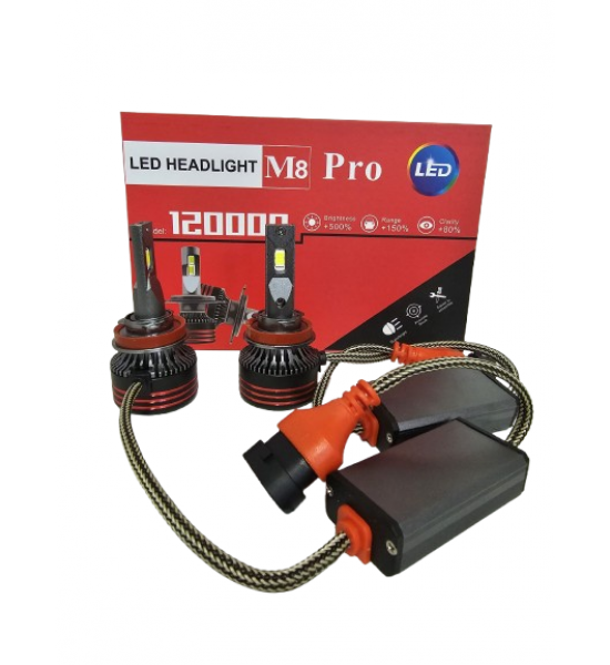 Set doua LEDURI auto M8-H11   12V/24V  CANBUS