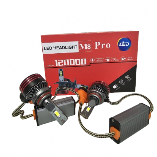 Set doua LEDURI auto M8-HB4, 9006 12V/24V  CANBUS