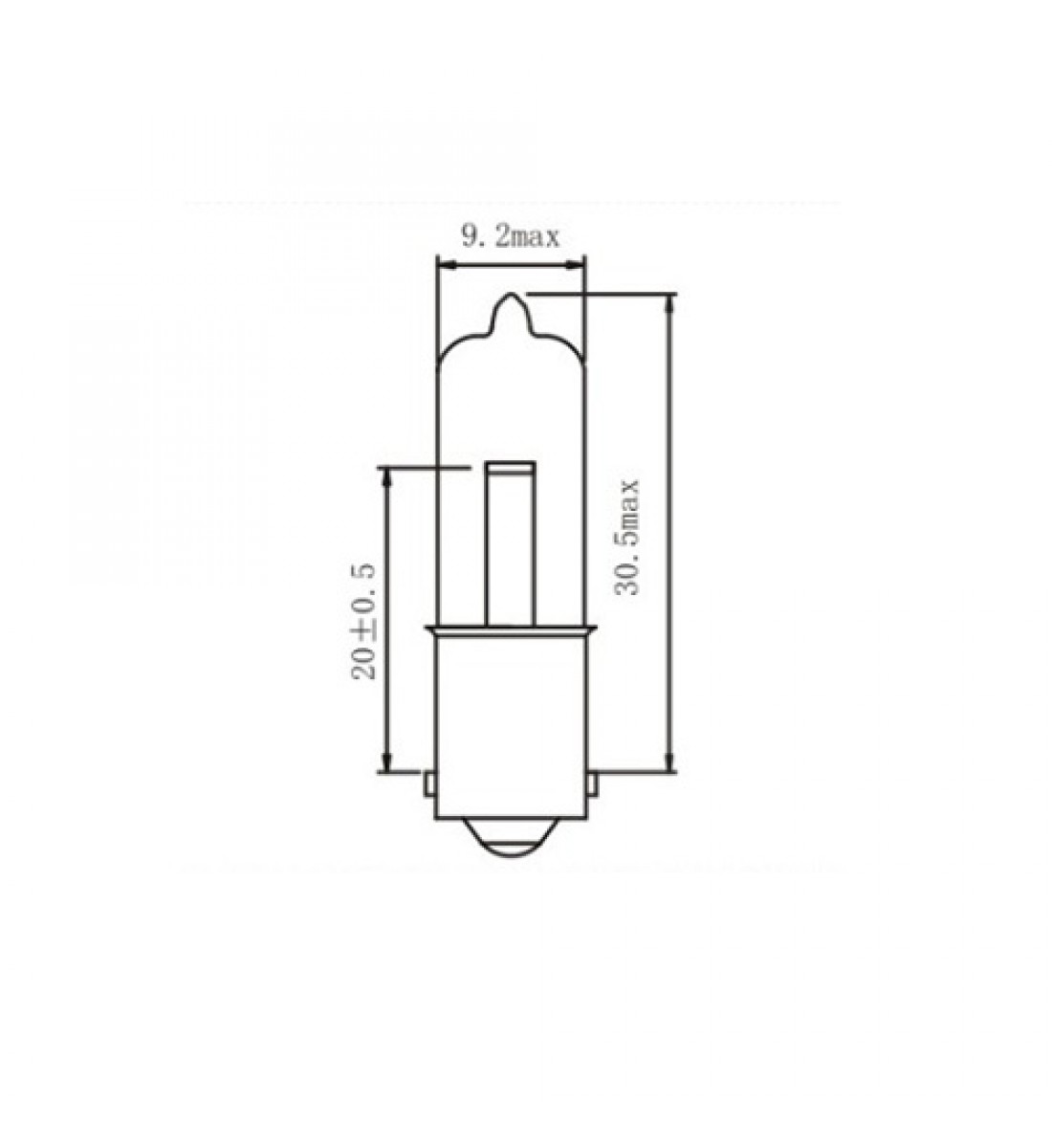 Bec Halogen Auto, BAW9S, HY21W, 12V, 21W, portocaliu Bec Halogen Auto, BAW9S, HY21W, 12V, 21W, portocaliu