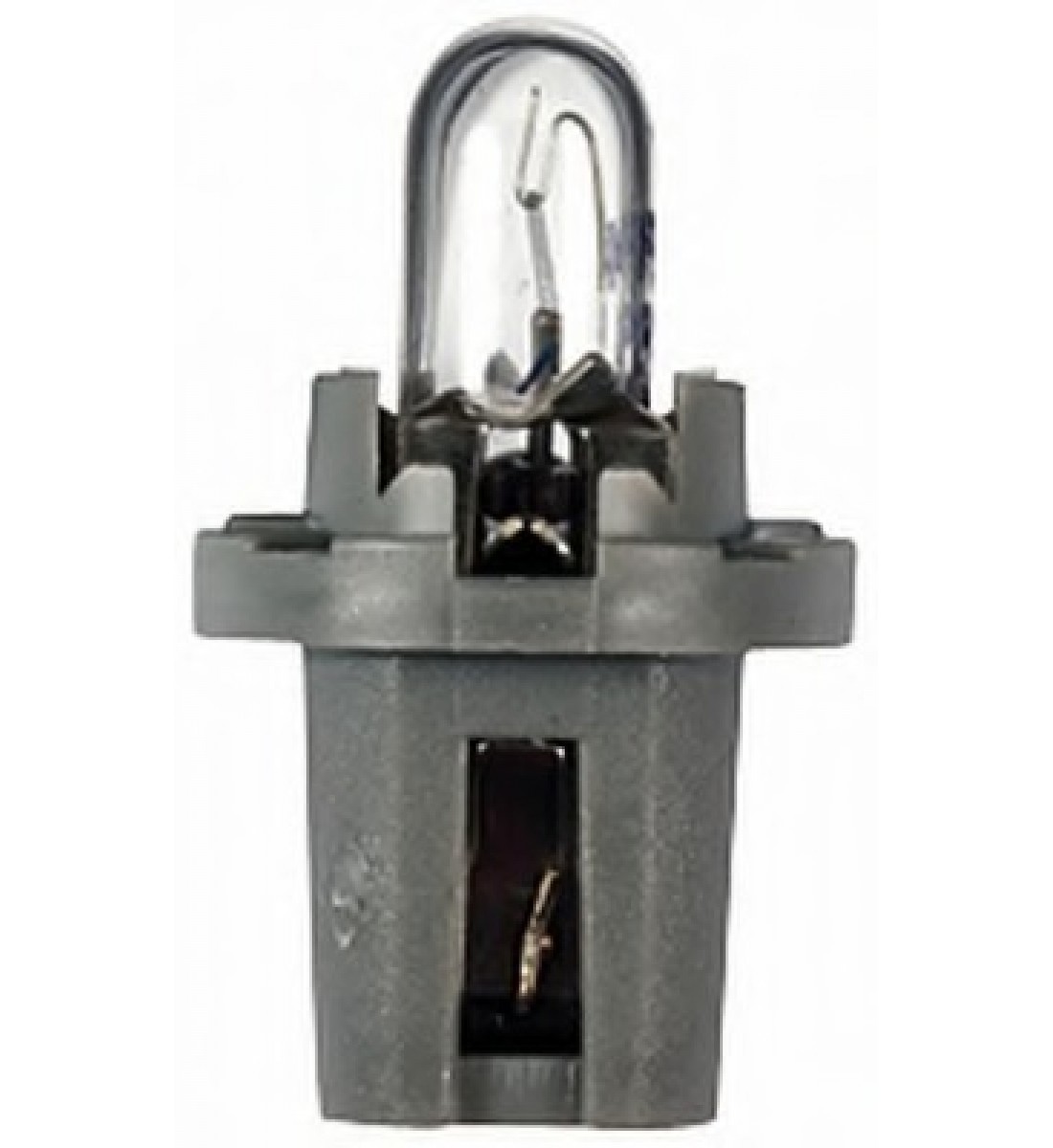 Bec Halogen Auto, T5, B8.5S, 12V, 2W, gri Bec Halogen Auto, T5, B8.5S, 12V, 2W, gri