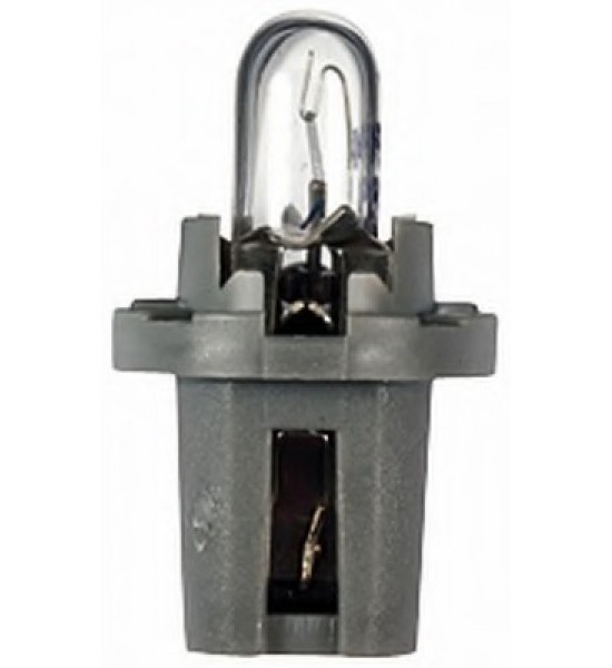 Bec Halogen Auto, T5, B8.5S, 12V, 2W, gri
