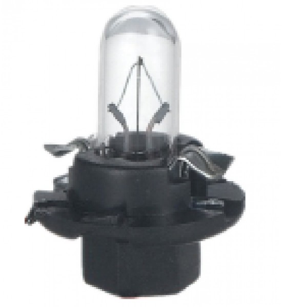Bec Halogen Auto, T4.7, BX8.4D, 12V, 1.2W, negru 