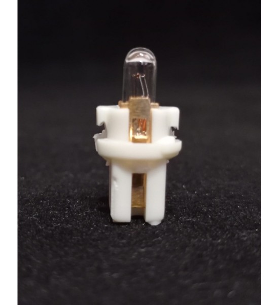 Bec Halogen Auto, T5, B8.7D, 12V, 2W, alb