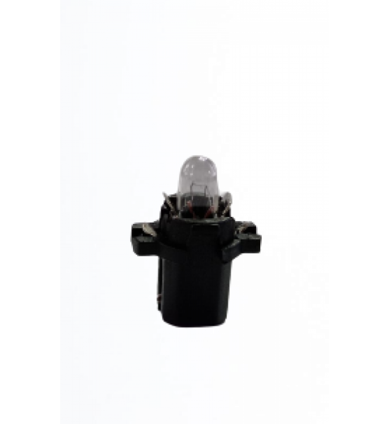 Bec Halogen Auto, T5, B8.3D, 12V, 1.2W, negru