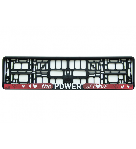 Suport numar de inmatriculare 4D-POWER