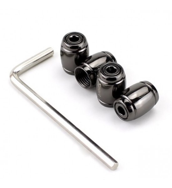 Set capacele valva auto, universale, anti furt, negre Set capacele valva auto, universale, anti furt, negre