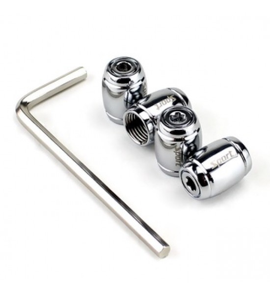 Set capacele valva auto, universale, anti furt, argintii Set capacele valva auto, universale, anti furt, argintii