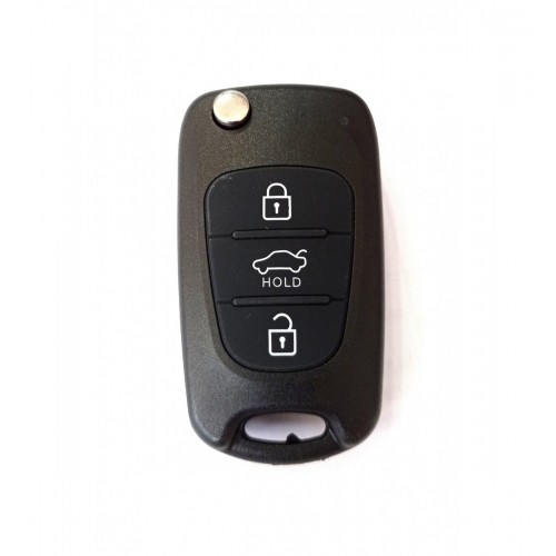Carcasa cheie briceag Kia 3 but cu buton Hold  Lamela TOY40