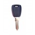 Carcasa cheie after market,compatibila cu fiat  Fiat transponder cu cip T5 sticla, fara logo