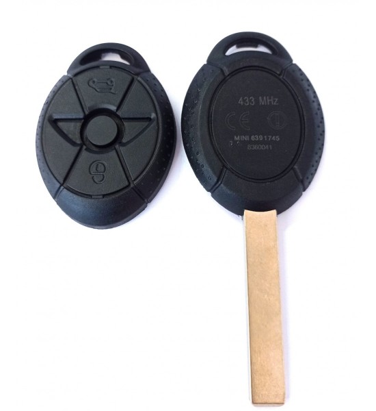 Carcasa cheie Mini Cooper 2 but pentru frecventa 433 Mhz Carcasa cheie Mini Cooper 2 but pentru frecventa 433 Mhz
