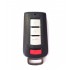 Carcasa cheie,after market,compatibila cu  Mitsubishi 3+1 but , lamela de urgent  MIT11R,fara logo
