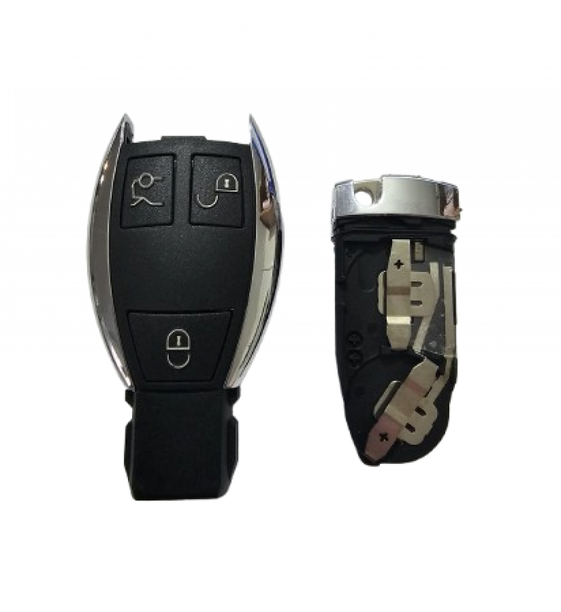 Carcasa cheie Mercedes Benz 3 butoane Carcasa cheie Mercedes Benz 3 butoane
