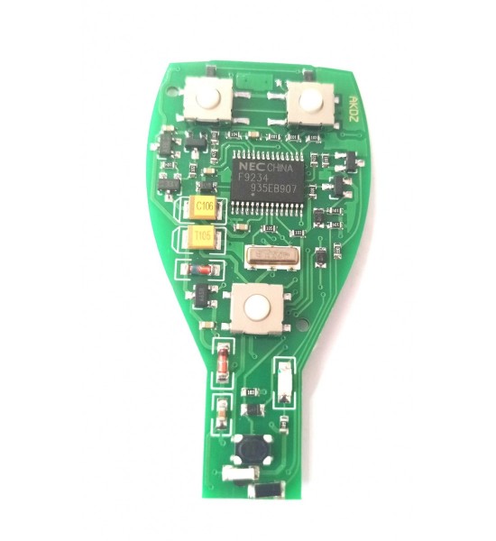 Placa electronica pt carcasa Mercedes 3 but 433 mhz AKDZ