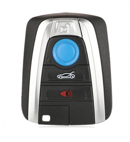 Carcasa cheie BMW 4 but cu cheie de urgenta, cu logo Carcasa cheie BMW 4 but cu cheie de urgenta, cu logo