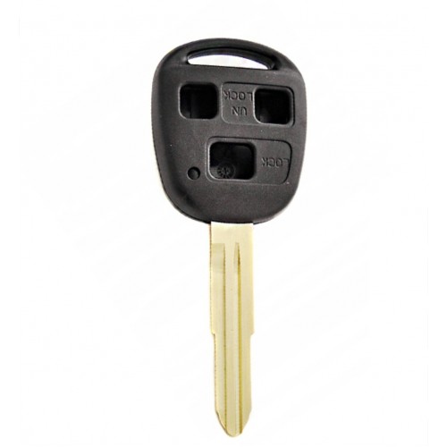 Carcasă cheie, aftermarket, compatibilă cu Toyota 3 buton, lamelă TOY41, fără logo