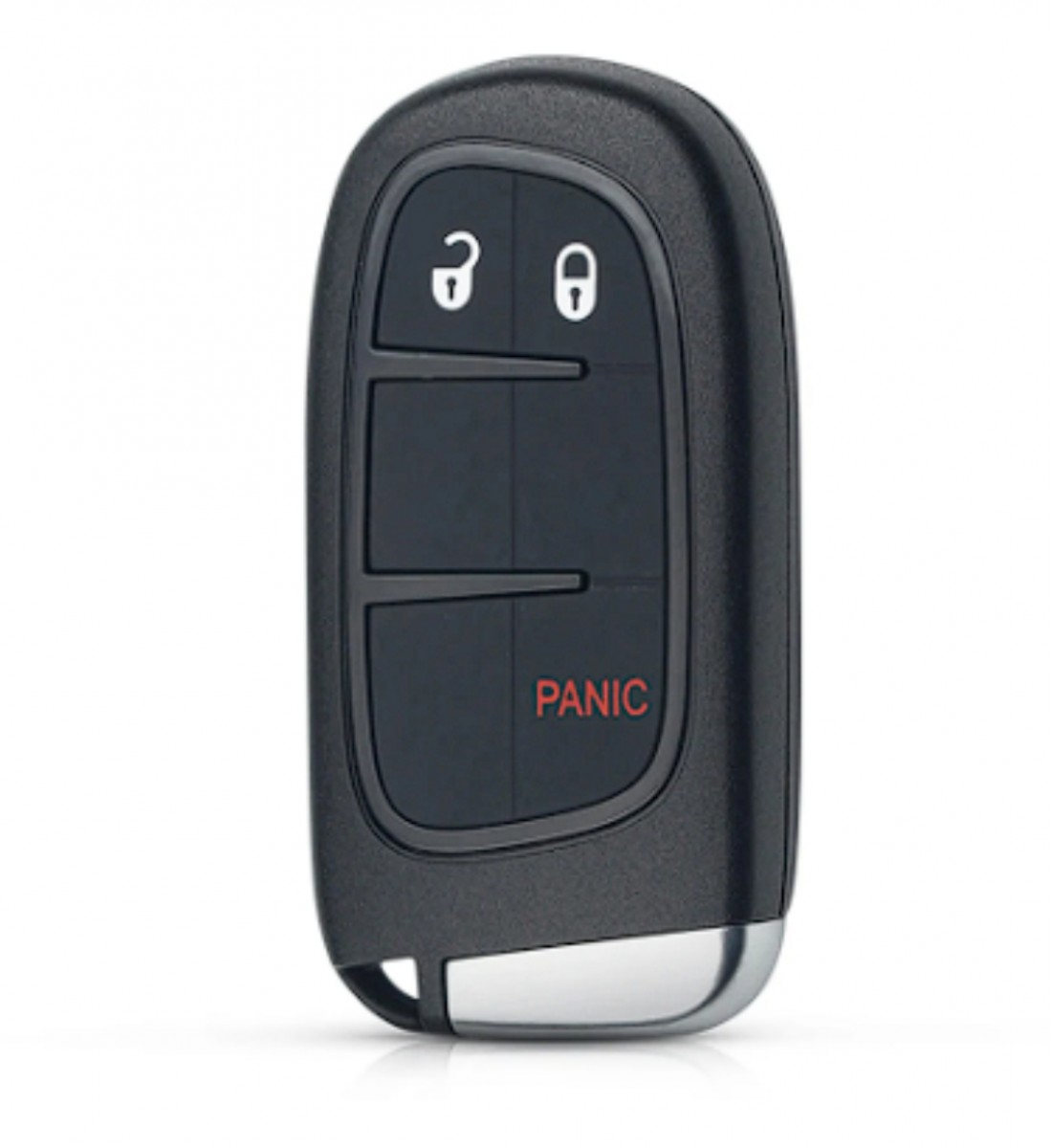 Carcasa cheie after market,compatibila cu  Fiat Smart Key 2+1 buton panica,fara logo