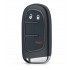 Carcasa cheie after market,compatibila cu  Fiat Smart Key 2+1 buton panica,fara logo