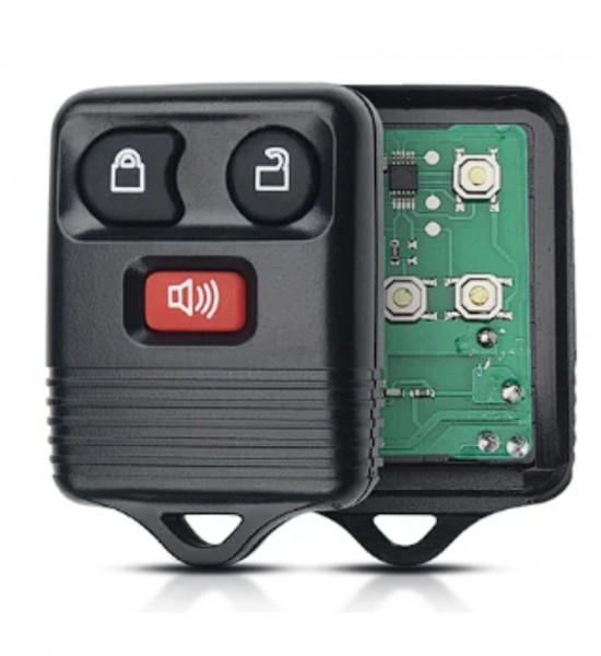 Telecomanda completa Ford, 3 butoane, cu electronica