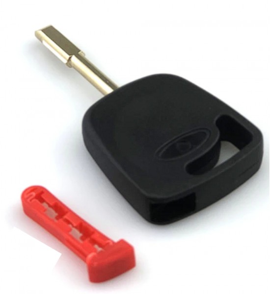 Cheie Ford Mondeo, cu cip 4D60 de sticla cu locas cip rosu