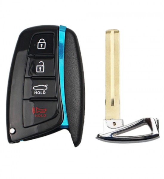 Carcasa cheie Hyundai 3+1 cu lamela TOY 48