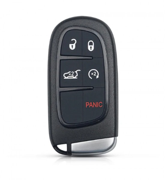 Carcasa cheie Chryler/Jeep 4+1 but panica   Carcasa cheie Chryler/Jeep 4+1 but panica