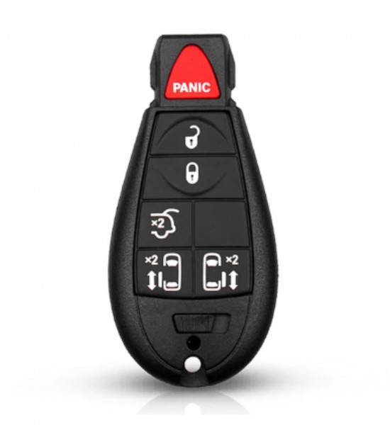 Carcasa cheie Smartkey Jeep 5+1 buton de panica Carcasa cheie Smartkey Jeep 5+1 buton de panica