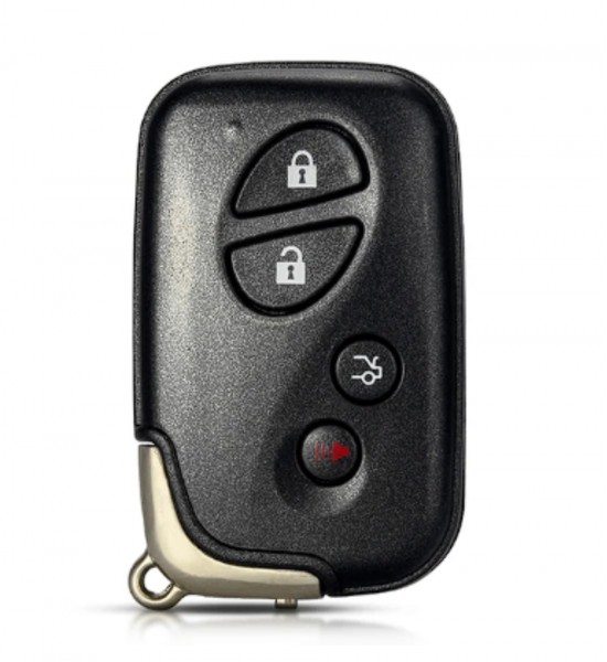 Carcasa cheie Lexus 3+1 but panica, cu logo Carcasa cheie Lexus 3+1 but panica, cu logo