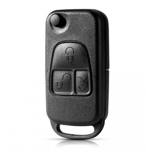 Carcasa Cheie Briceag,after market,compatibila cu  Mercedes Benz, 3 Butoane, Lamela 4 track,fara logo