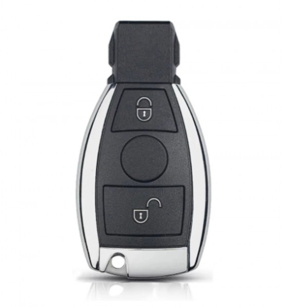 Carcasa Cheie, Smartkey, Mercedes S-class, 2 butoane, cromat