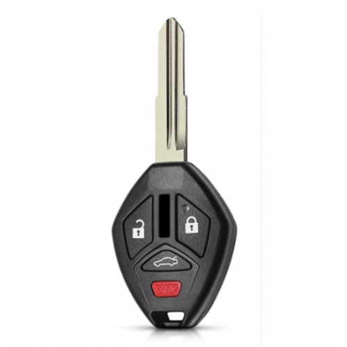 Carcasa cheie Mitsubishi 3+1 buton de panica